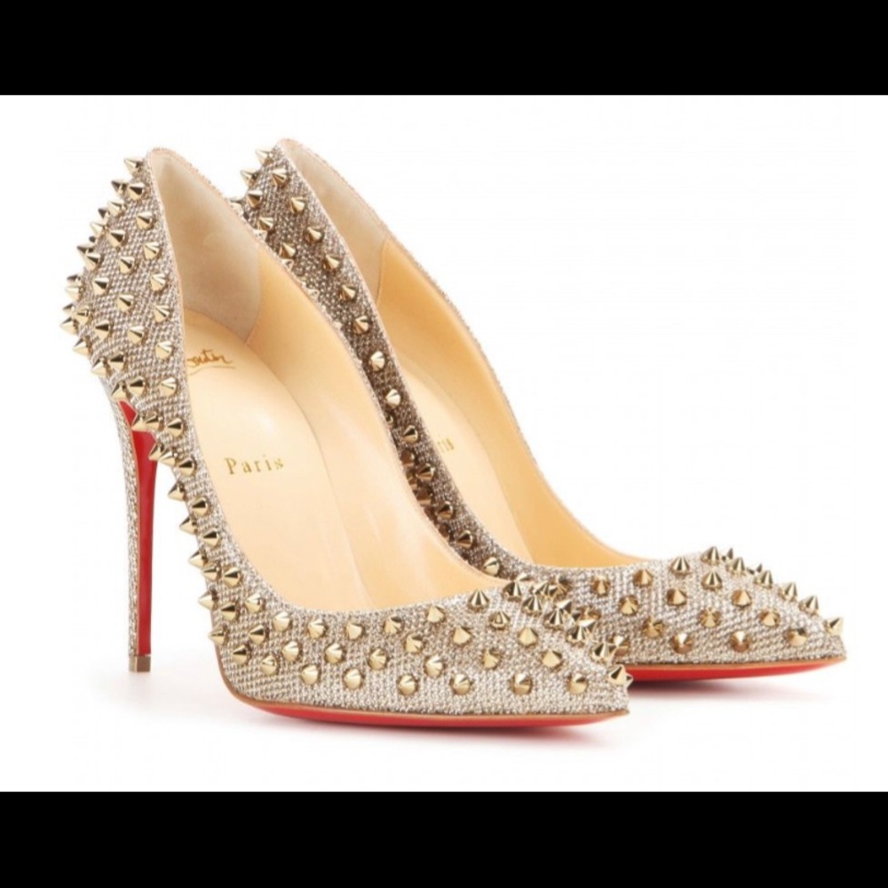 foilles spikes embellished glitter